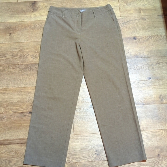 J Jill Stretch Genuine Fit Below Waist Career Trousers Pants straight leg sz 12 - Picture 1 of 9